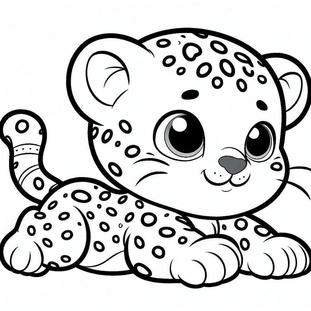Dibujos para colorear e imprimir Jaguar