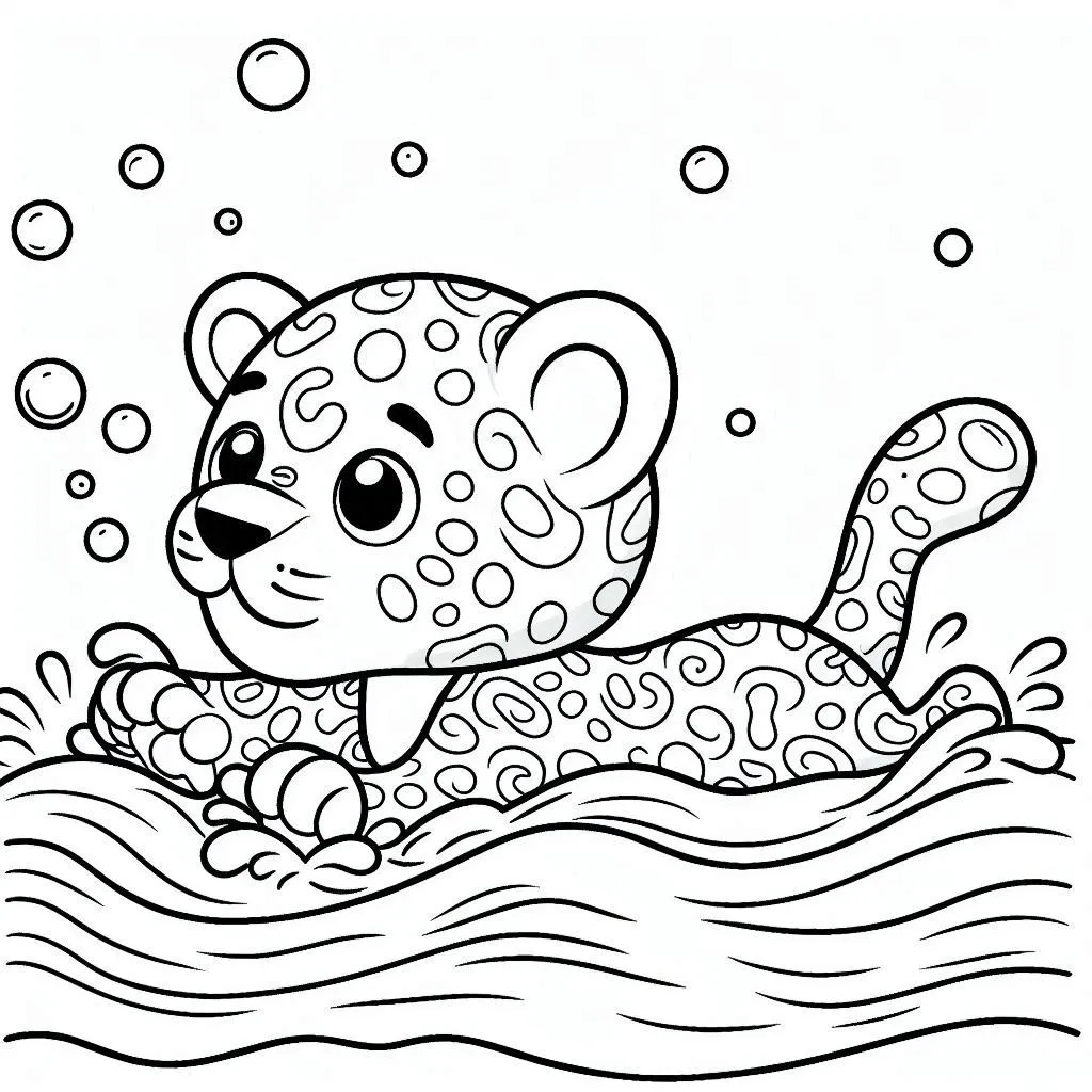 Dibujos para colorear e imprimir Jaguar