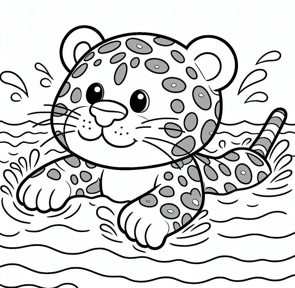 Dibujos para colorear e imprimir Jaguar