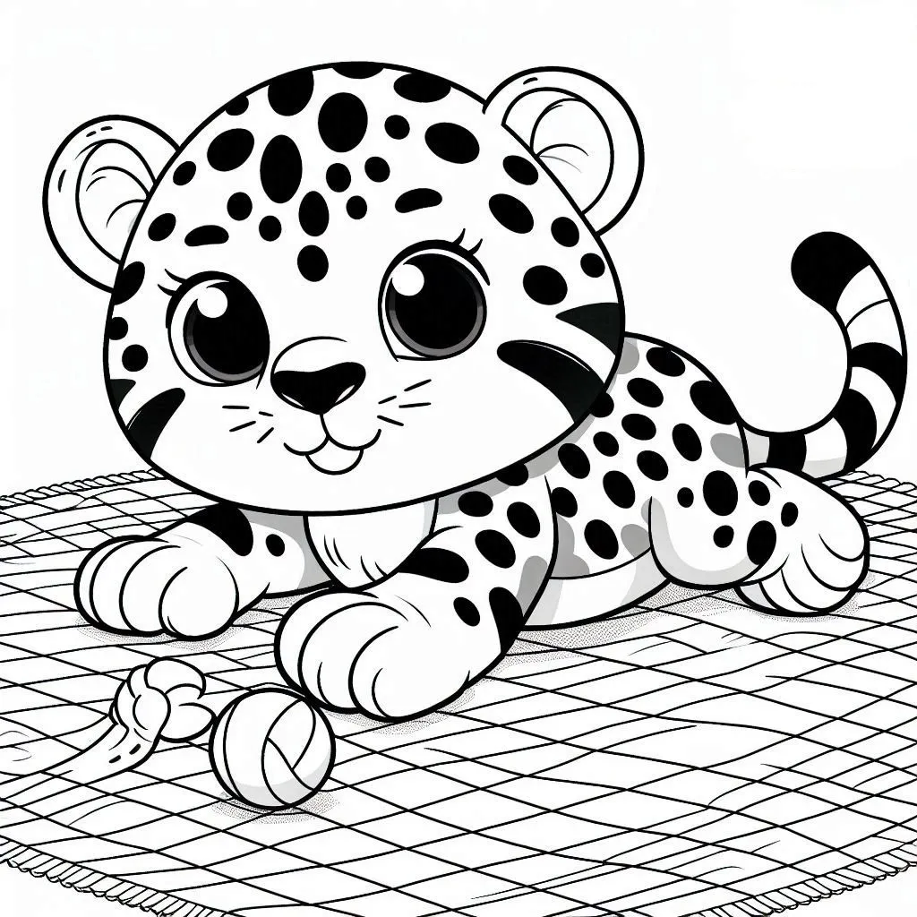 Dibujos para colorear e imprimir Jaguar