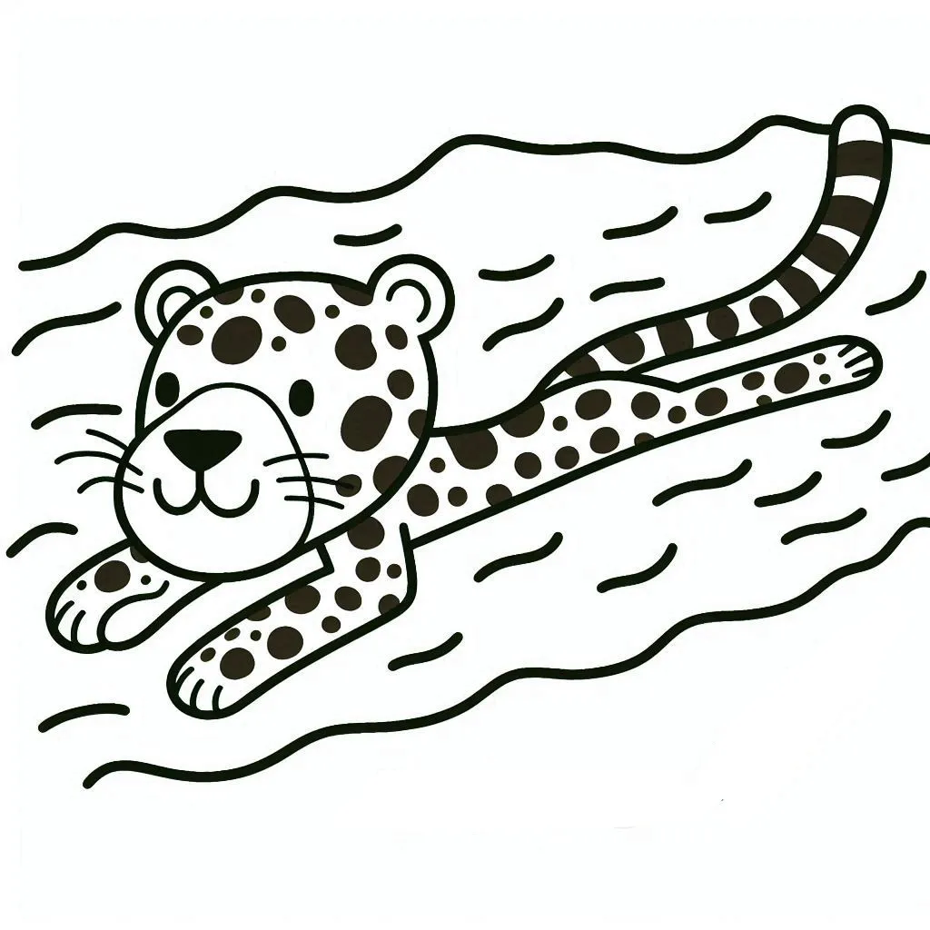 Dibujos para colorear e imprimir Jaguar