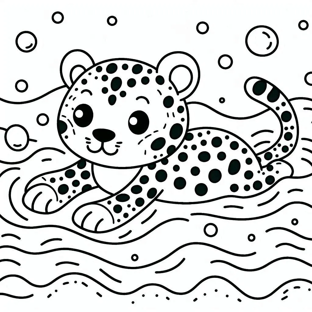 Dibujos para colorear e imprimir Jaguar