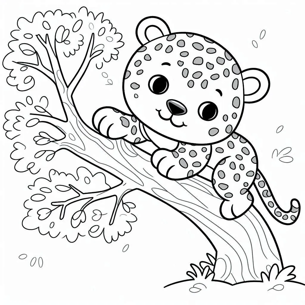 Dibujos para colorear e imprimir Jaguar