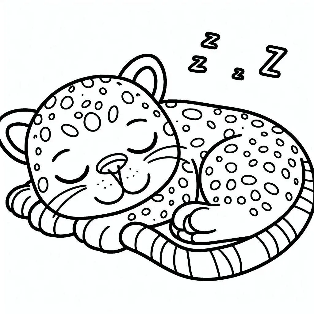 Dibujos para colorear e imprimir Jaguar
