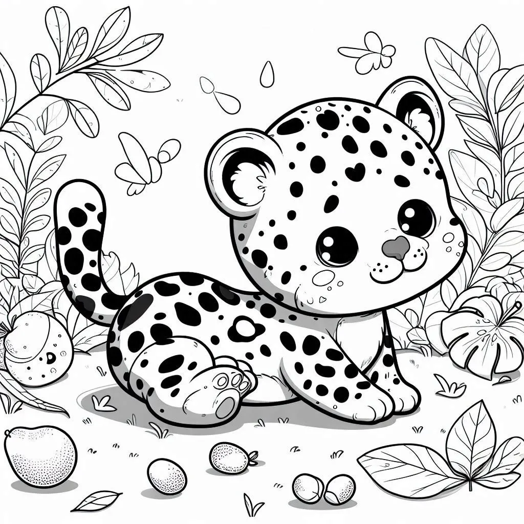 Dibujos para colorear e imprimir Jaguar