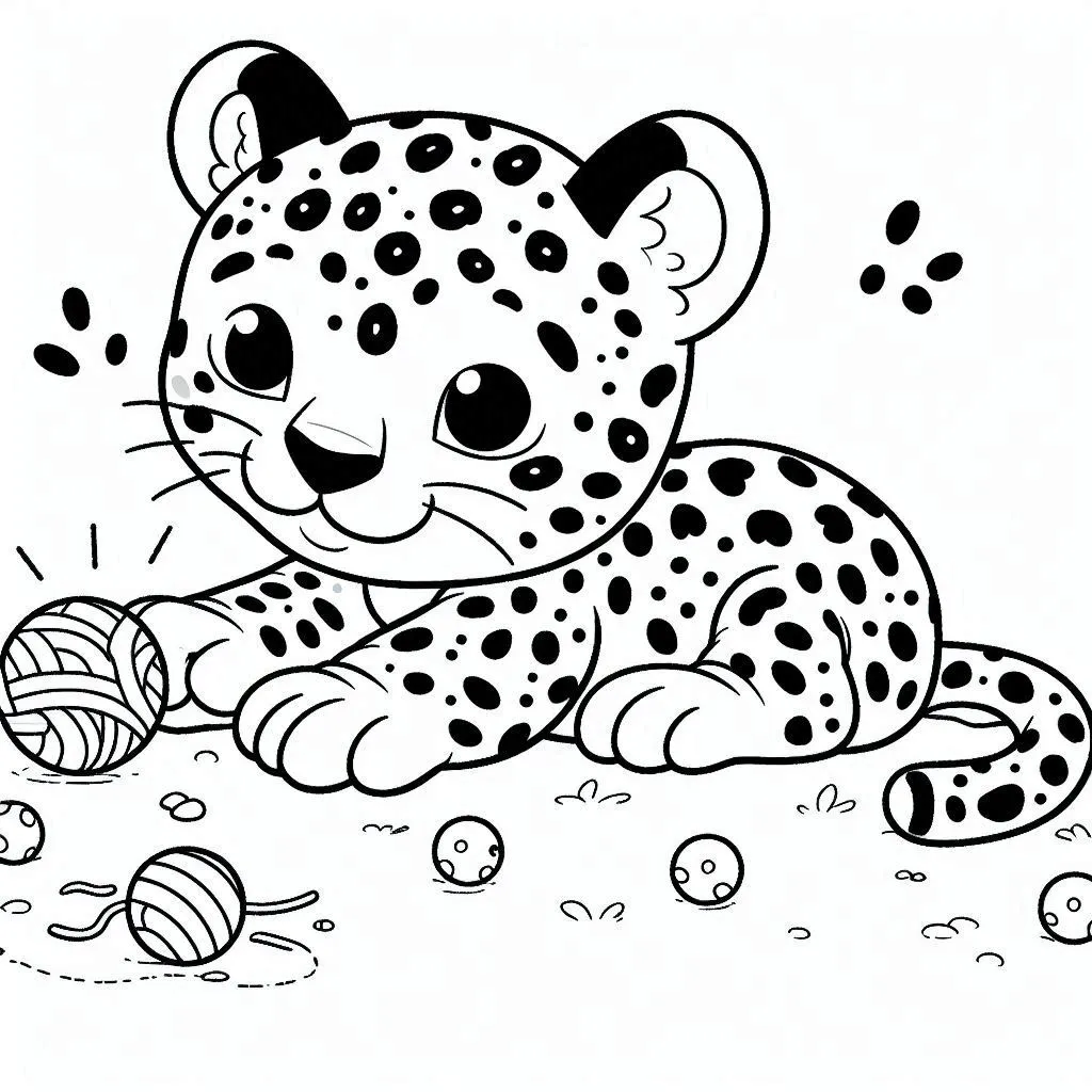 Dibujos para colorear e imprimir Jaguar