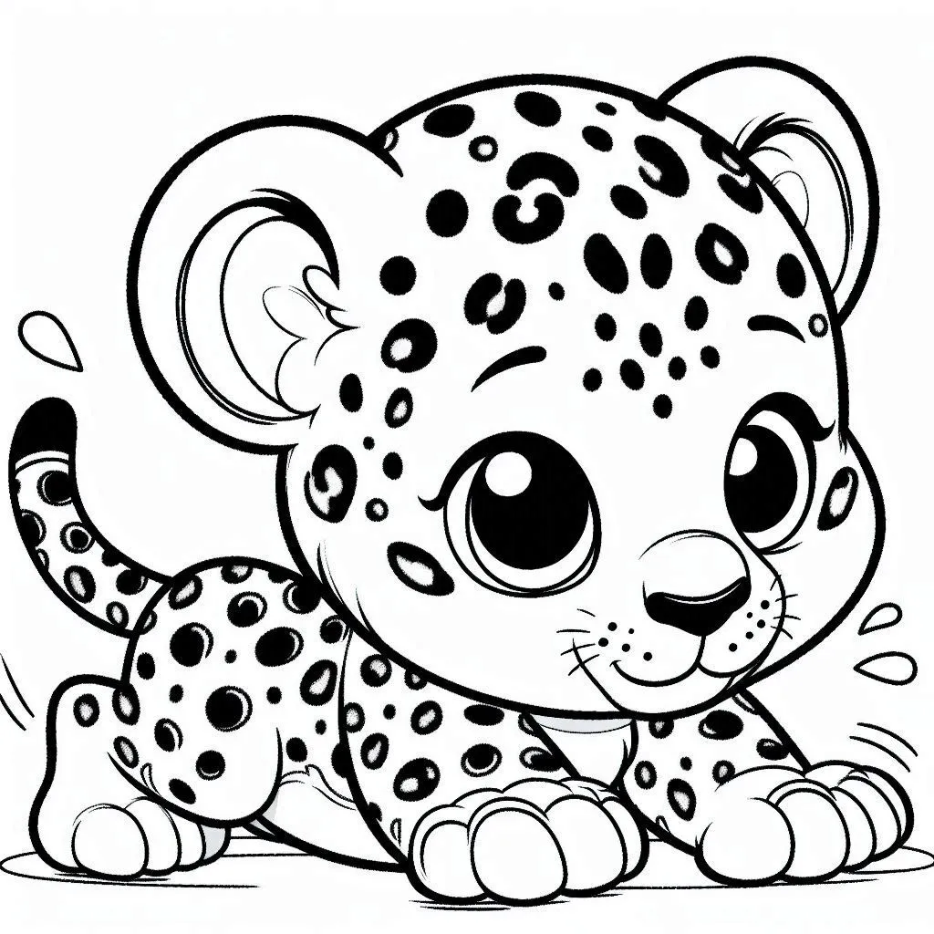 Dibujos para colorear e imprimir Jaguar