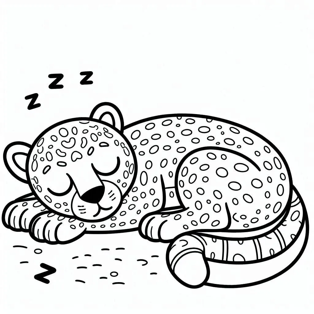 Dibujos para colorear e imprimir Jaguar